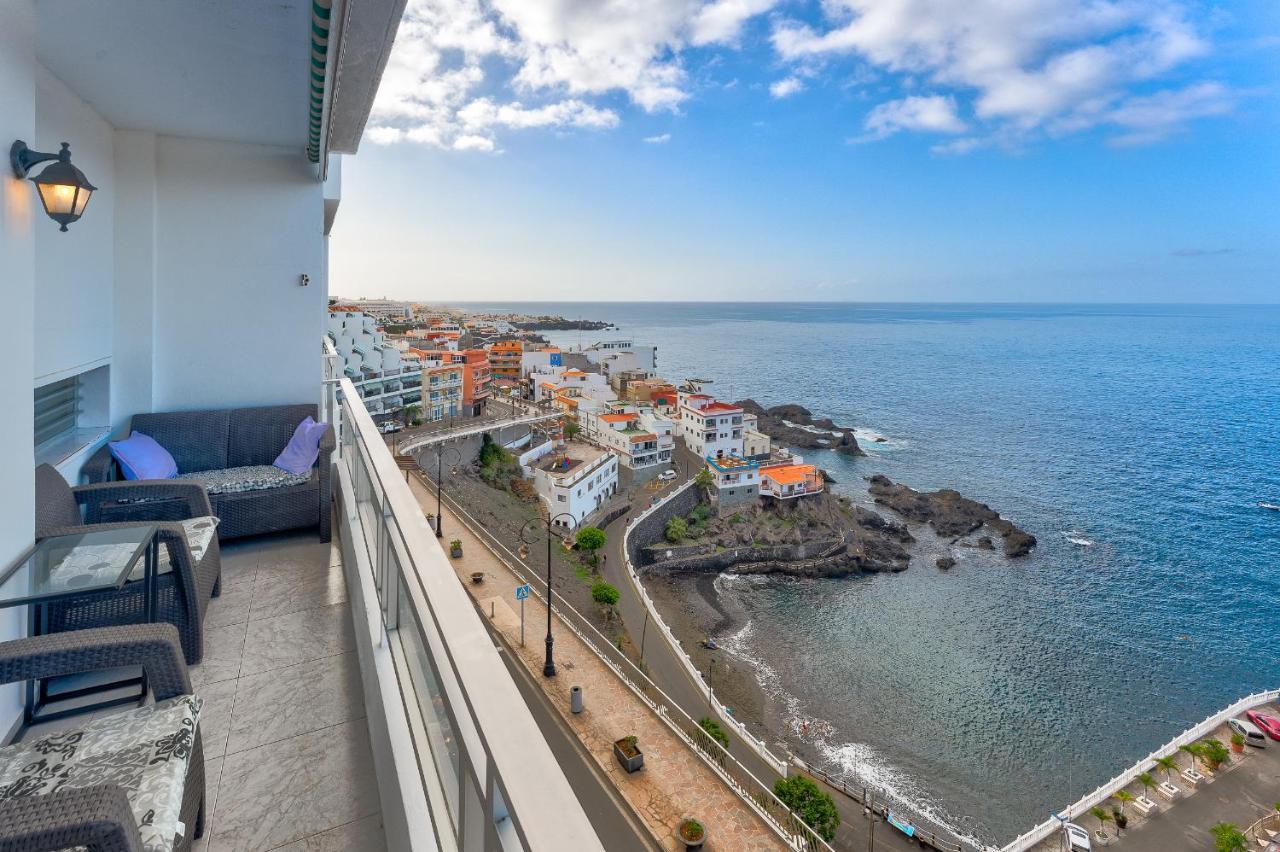 Apartmán Incredible Sea & Mountain View Aircon Front Line Of Atlantic Ocean Puerto de Santiago  Exteriér fotografie